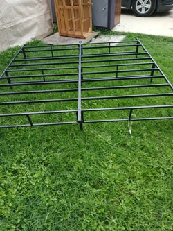 King Size frame and box springs