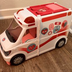 Barbie Ambulance Car