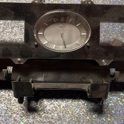 Infiniti Dash Clock And Plastic. 