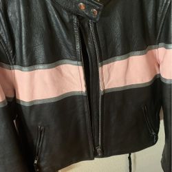 Leather Motorcycle Jacket NWOT