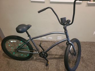 mens beach cruiser  drink holder