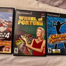 Play Station 2 Games Lot Of 3 Excellent Condition 