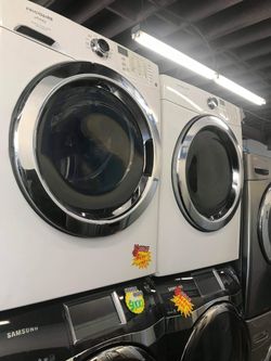 Washer and dryer