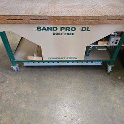 Sand Pro DL Downdraft station
