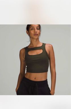 Lululemon Size 0 Cutout Tank Brown