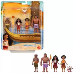 MOANA’S CANOE CREW | DISNEY’S MOANA 2 | MATTEL DISNEY 2024 | NEW IN BOX
