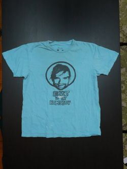 "Bert is my homeboy" blue shirt The Used Sz M Unisex Mens