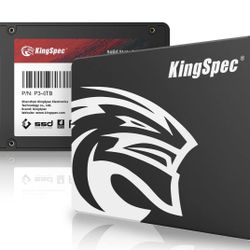 KingSpec SSD 4TB Internal Solid State Drive 2.5 Inch SATA III 3D NAND Flash Data Storage PC laptop Desktop Transfer