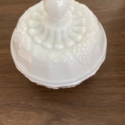 Vintage Milk Candy Dish