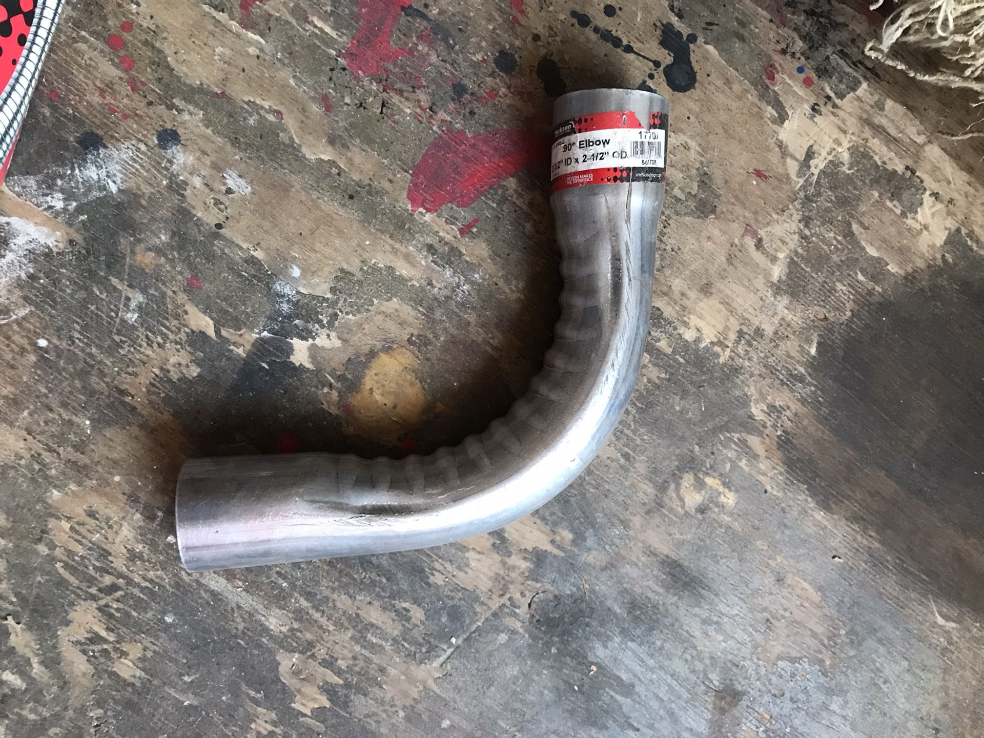 Bran New 90 Degree Elbow For Exhaust