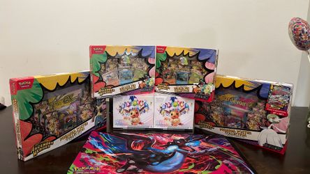 Ascended Heroes Lot “pin collections / poster collections” Prismatic Evolution Etbs