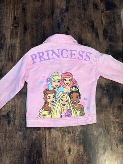 Pink Disney  princess jacket size 4T