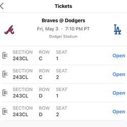 Dodgers vs Braves