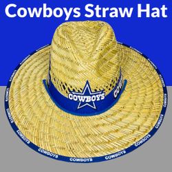 Dallas Cowboys straw hat (Great Father’s Day Gift 🎁) Same Day Shipping If Paid By 3pm (I Also Have Other Team’s)  