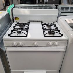 Premier 30" Wide Apartment Size 4 Burner Gas Stove Range Estufa 
