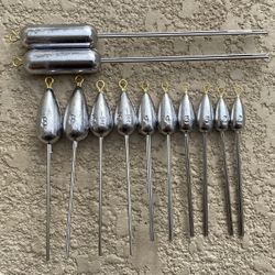 Spider Weights/Sinkers and Surf Leaders/Rigs