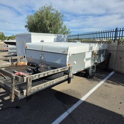 Pop Up RV W/ Toy Hauler