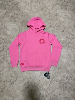 Chrome Hearts Pink Hoodie with Tags