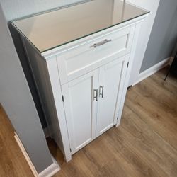 White Storage Cabinet