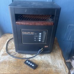 EdenPURE Personal A4887/RTL Quartz Infrared Portable Heater 45KX 1000W Black