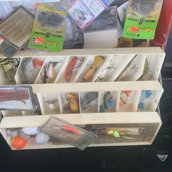 Fishing Box Loaded (Wooden Lures Exc)