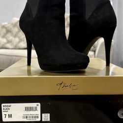 Black Bootie Heels