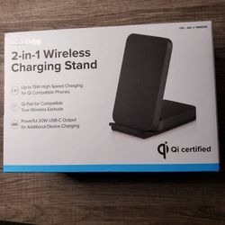 2-in-1 Wireless Charging Stand