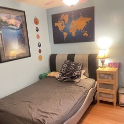 Kid's full size bed frame