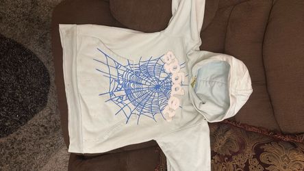Light blue spider hoodie