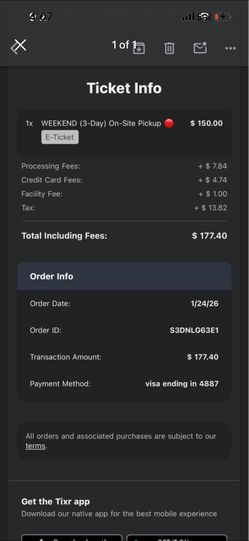 Dreamcon Ticket