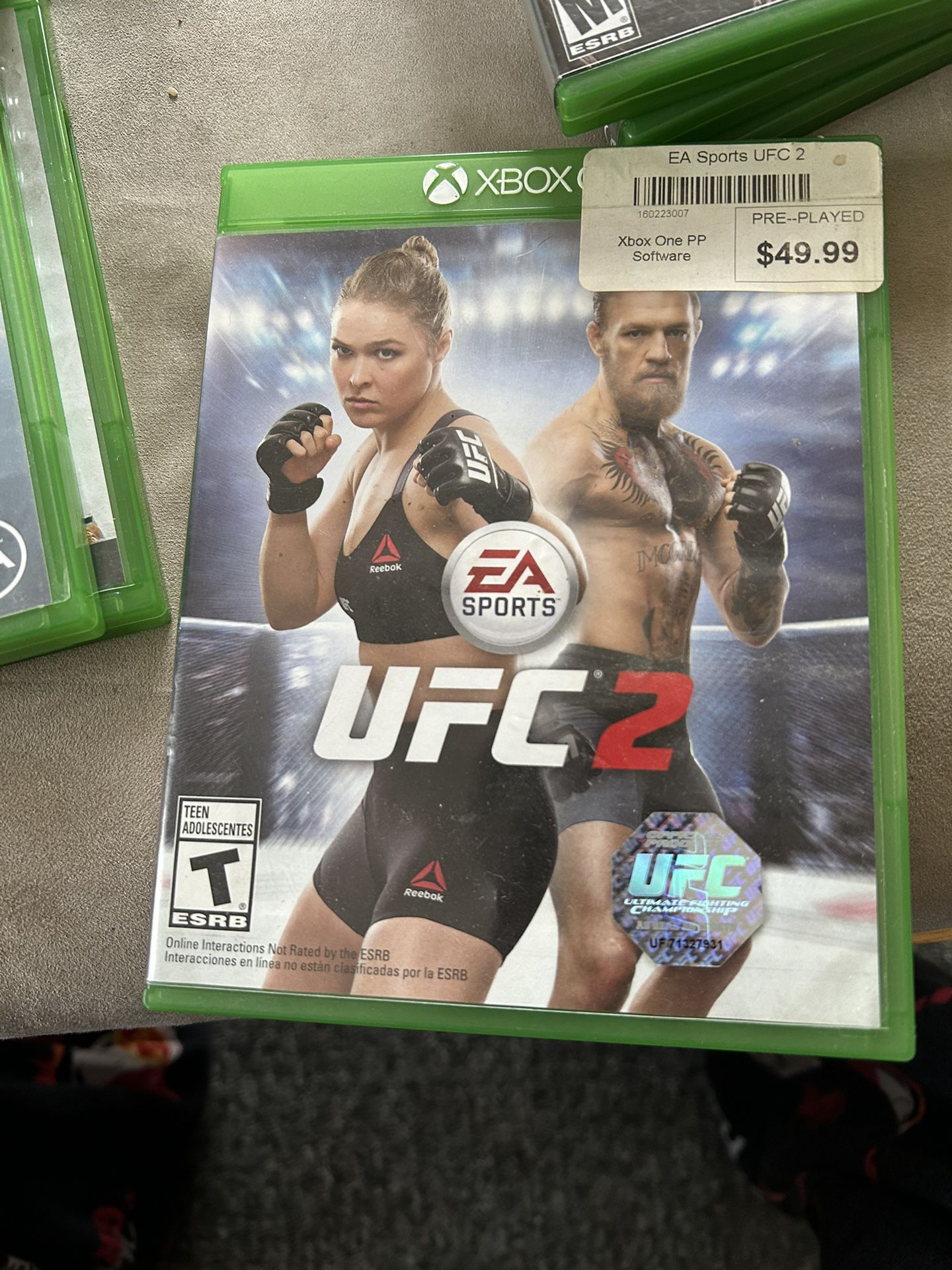 UFC 2 For Xbox 1