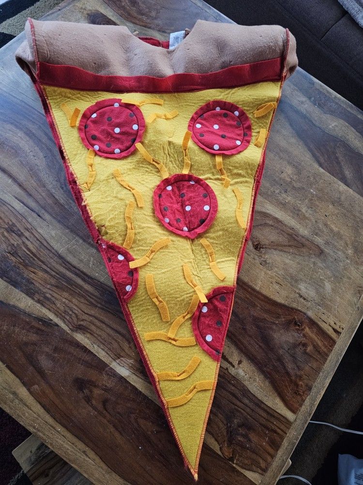 Last Minute Kids Pepperoni Pizza Size L/XL Halloween Costume Unisex