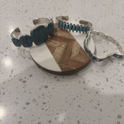 Silver Bracelets 