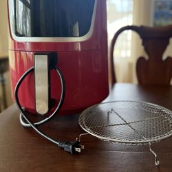 Air fryer 8 Qt- Red 