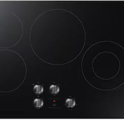 Samsung 30-in 4 burners Smooth surface Black Electric Cooktop