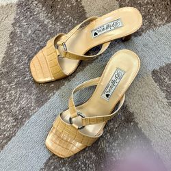 Brighton Woman’s Slide Sandals Size 7 M