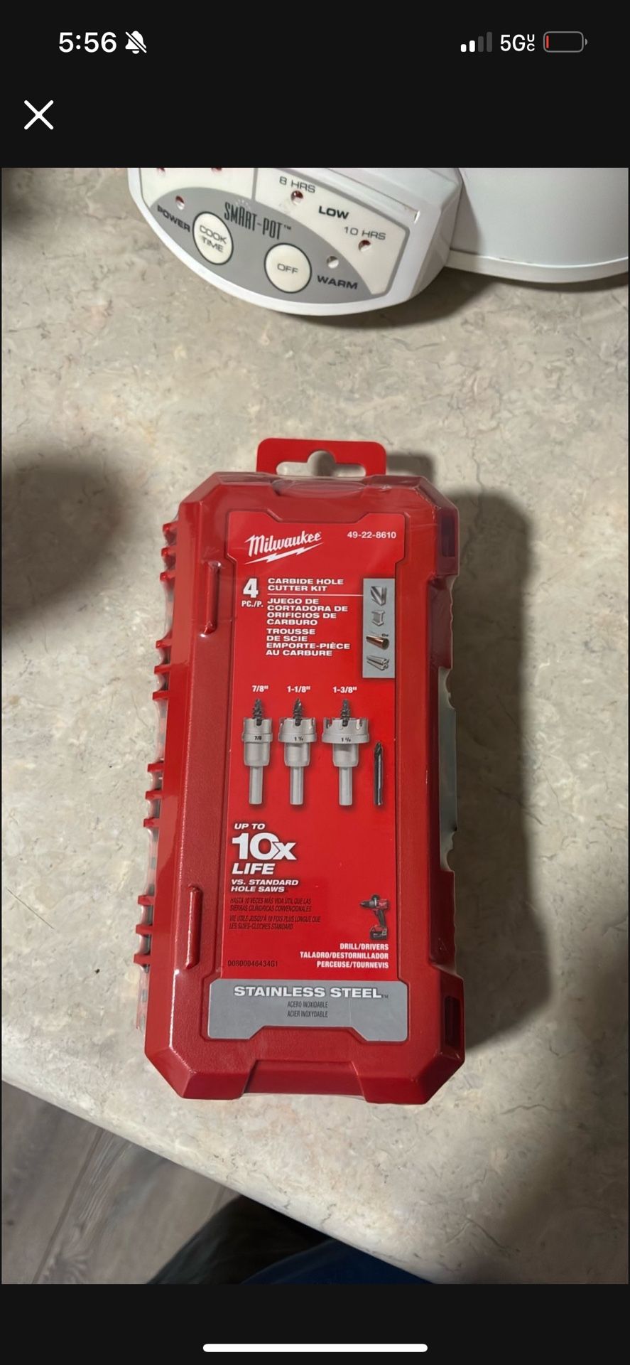 Milwaukee Carbidebit Set