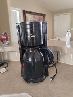 Gevalia 8 Cup Coffee Maker
Uses #2 Coffee Filters (Cone)
Great cosmetic condition 
Works great