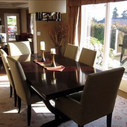 Formal Dining Set With Ten Chairs