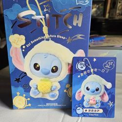 Disney x Miniso Stitch “Eat Something Before Sleep” Vinyl Plush Blind Box