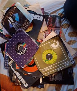 Lot of 53  Vintage 7-Inch Vinyl Singles
