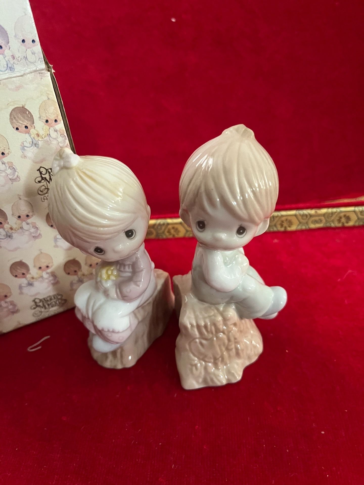 Precious moments salt and pepper shakers
