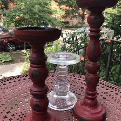 Decorative, Pillar Candle Holders