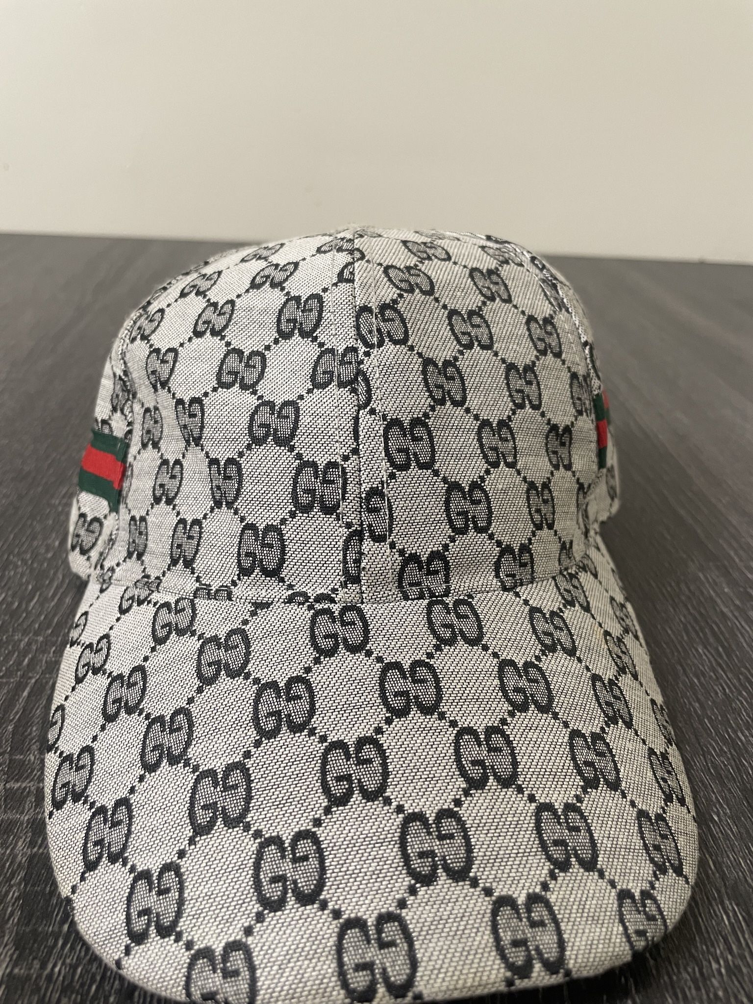 Grey Gucci Hat