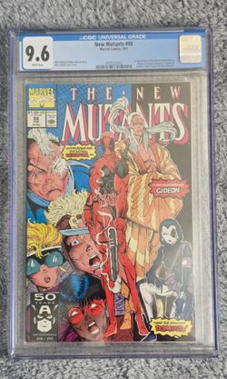Marvel Comics New Mutants #98 CGC 9.6