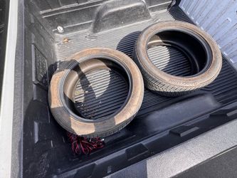 2 Bridgestone 275/50R22 Tires – $100