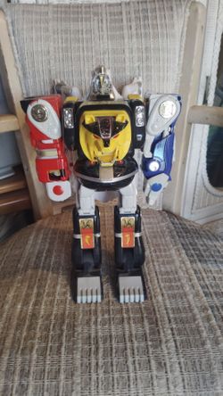1995 might morphin power rangers dx ninja megazord