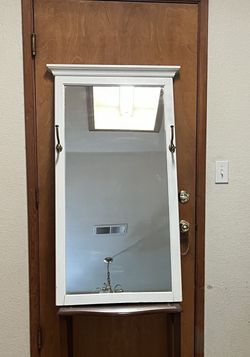 Mirror-Very Nice Wooden Frame in Good Condition. Used in Foyer/Spare Room. Comes From a Smoke Free & Pet Free Home. Size: L 45-1/2” x W 23”.