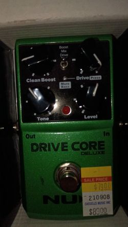 Drive core deluxe analog circuit triple bypass