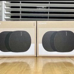 Sonos Era 300 (Black) 2 of them (x2 ) Brand New Sealed and they include the warranty 